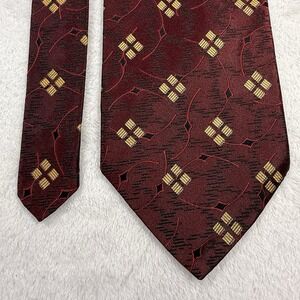ROBERT TALBOTS Silk Men's Tie 59.5X3.75 Best Of Class Geometric USA